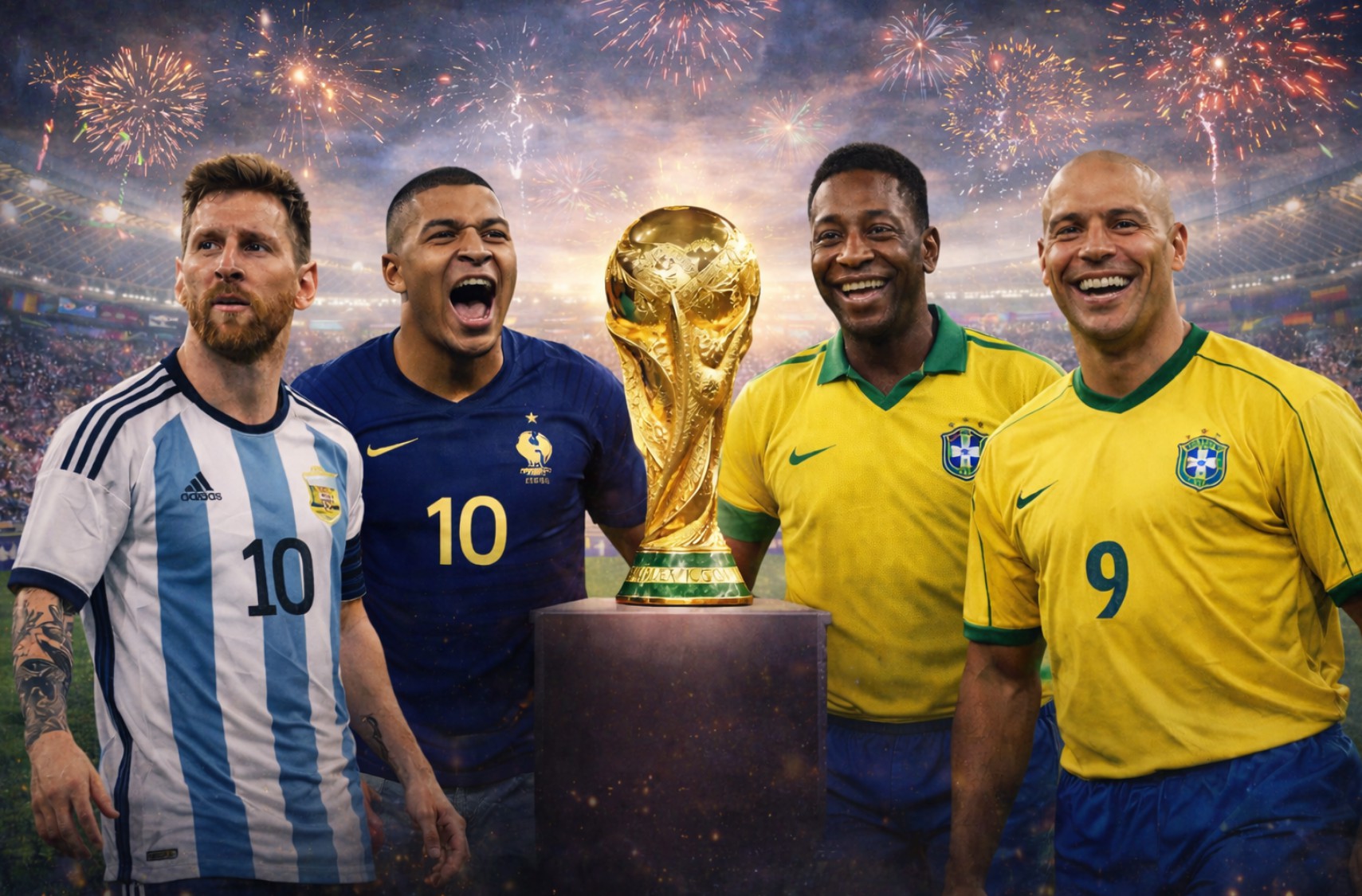 世界杯淘汰赛进球最多的球员排名（历史数据汇总）